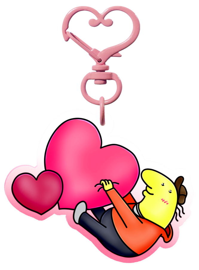 Smiling Friends Valentine's Key Chains (5 Designs)