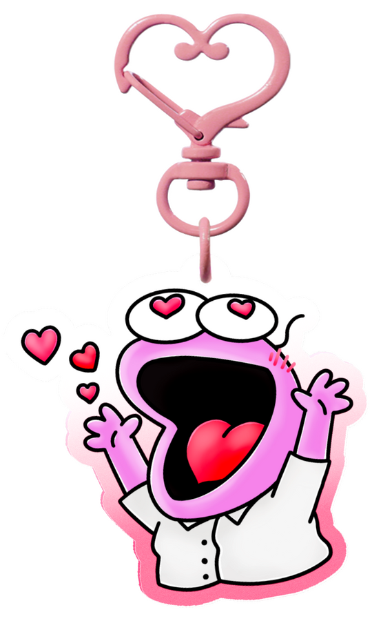 Smiling Friends Valentine's Key Chains (5 Designs)