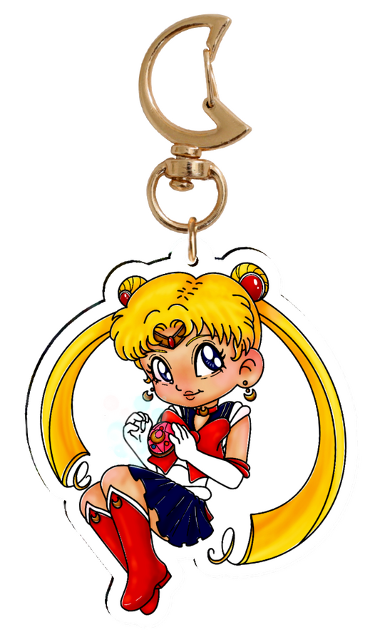 Retro 90s Anime Key Chains (4 Designs)